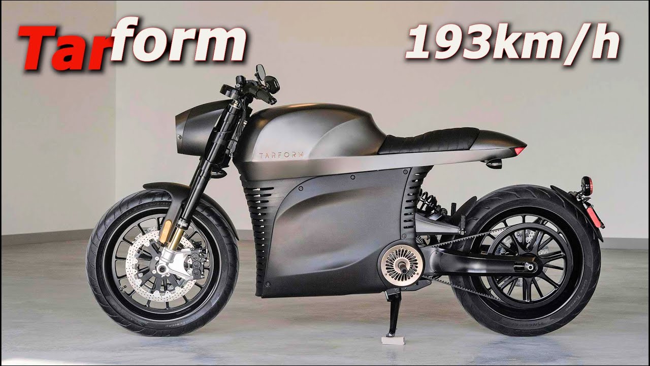 TARFORM FIRST New York Electric Motorcycle is Crazy Fast!