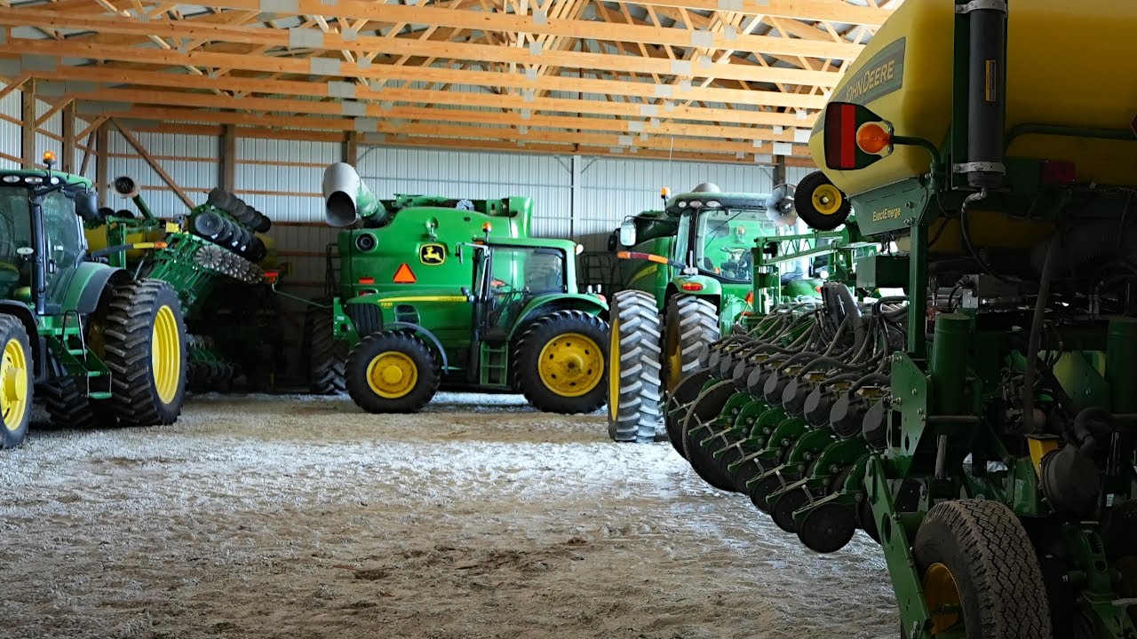 Начинается весенняя подготовка на нашем посадочном парке John Deere (Эпизод 155)