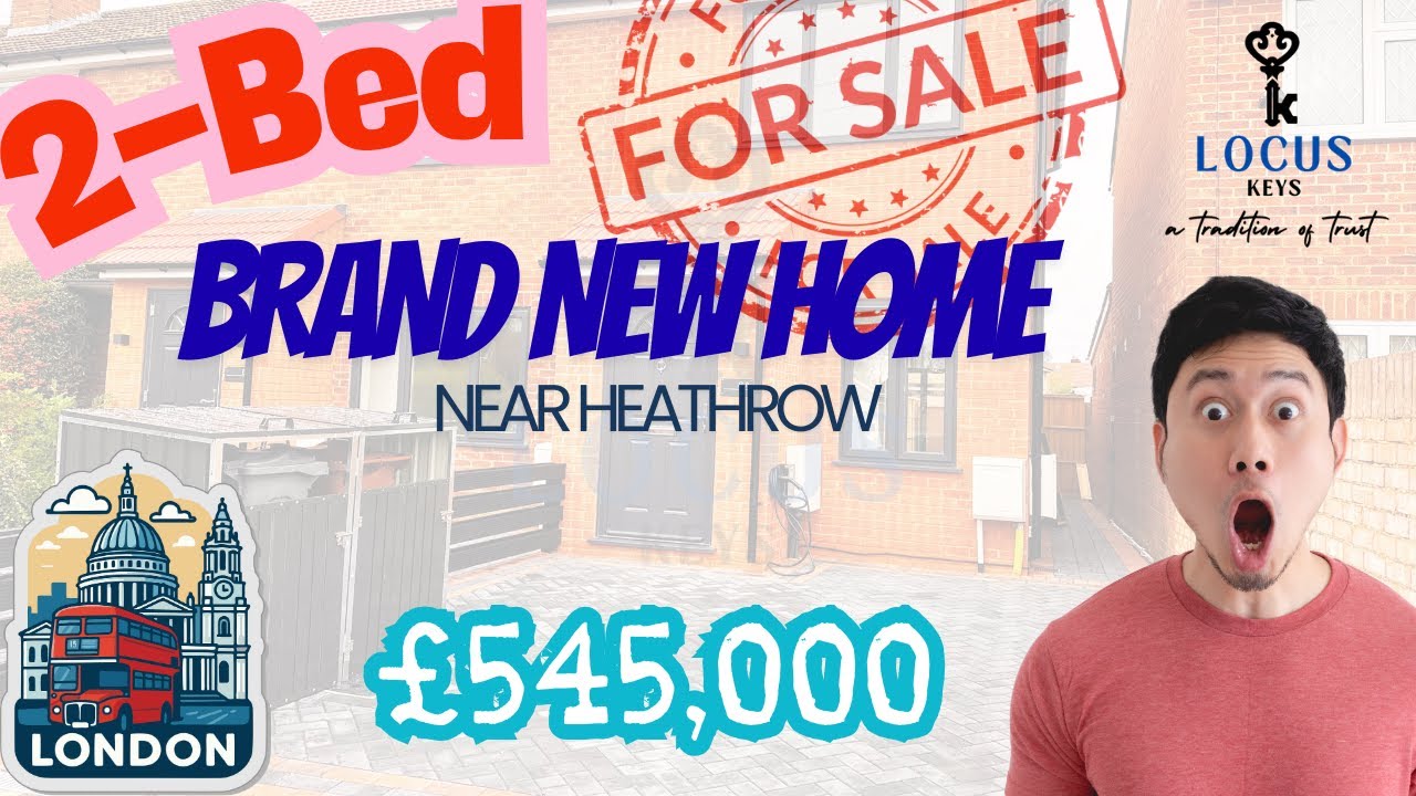 London 2-Bed Brand New Home Near Heathrow | 6A Northumberland Crescent &pound;545,000 | Full Walkthrough
