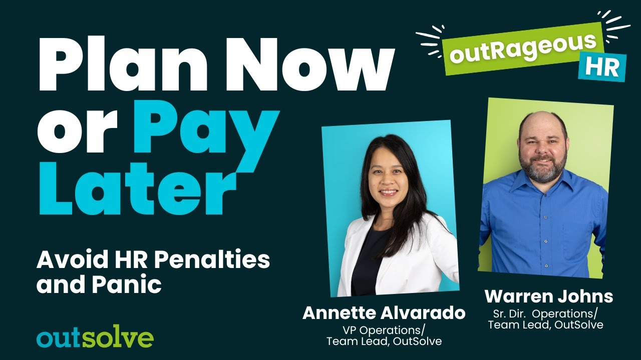 OutRageous HR : Compliance Planning