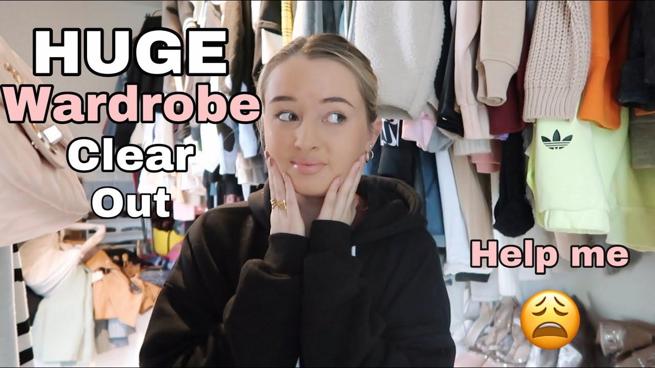 UPDATED HUGE WARDROBE DECLUTTER