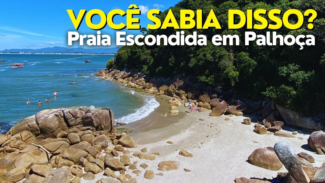 PARAÍSO ESCONDIDO na Ponta do Papagaio | Descubra Como Chegar Nesse Lugar em Palhoça SC