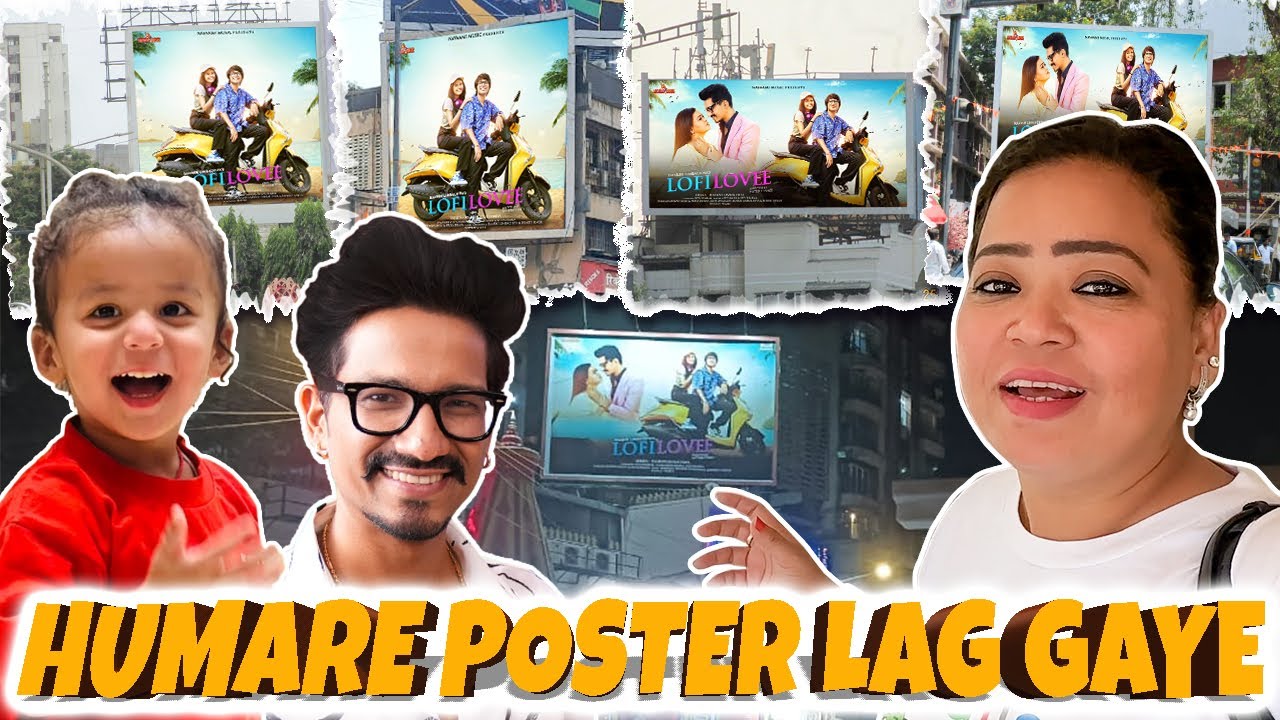Humare Poster Lag Gaye😍😇| Bharti Singh | Haarsh Limbachiyaa | Golla