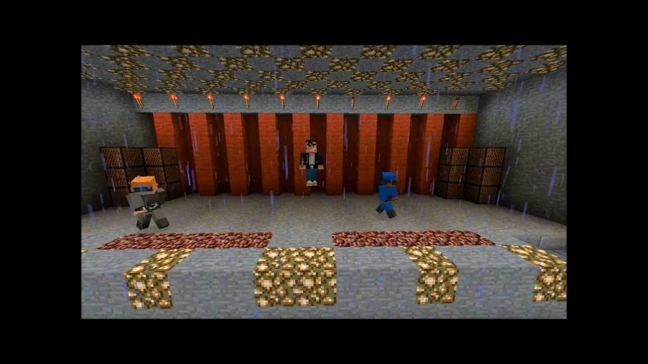 Justin Bieber-Beauty And A Beat (Album Version) Minecraft