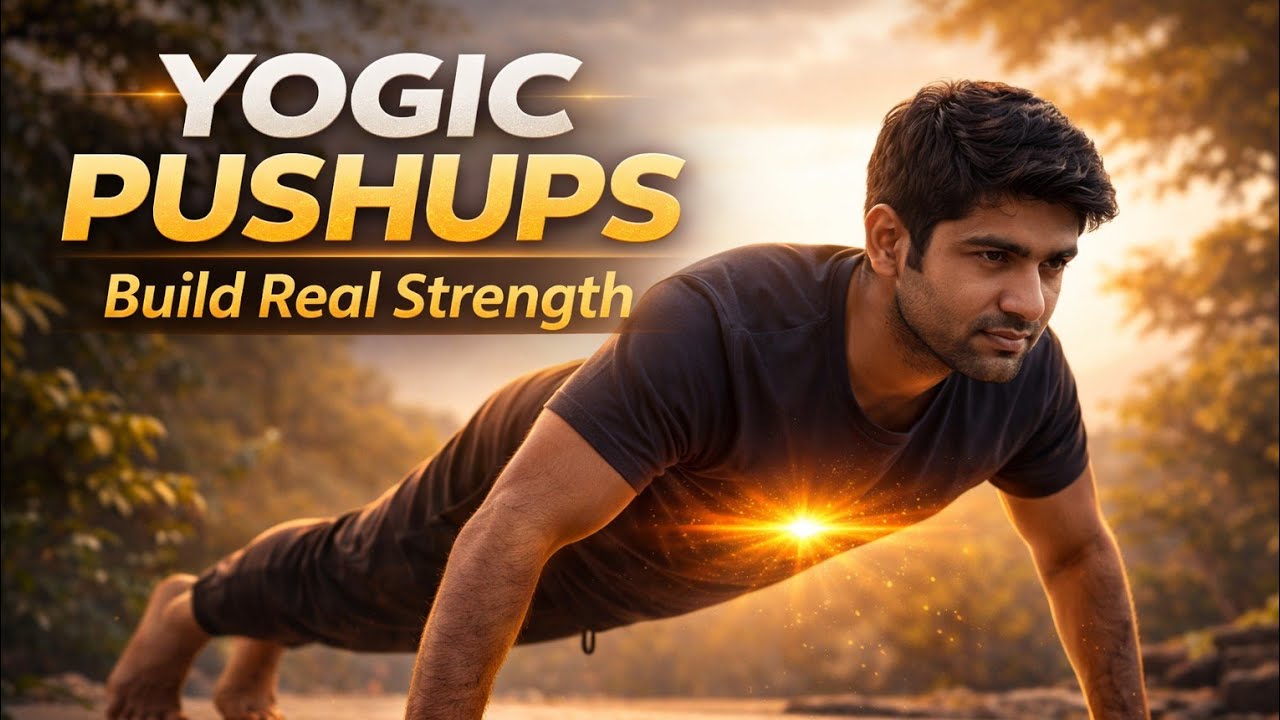 Yogic Pushups — Build Strength & Awaken Spiritual Energy 🔥💪🧘‍♂️”