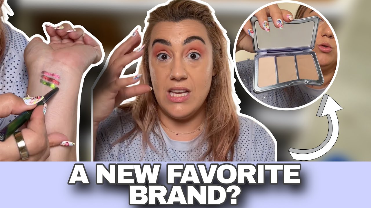 Exploring Kaleidos Beauty 👀 MAKEUP REVIEW & UNBOXING!