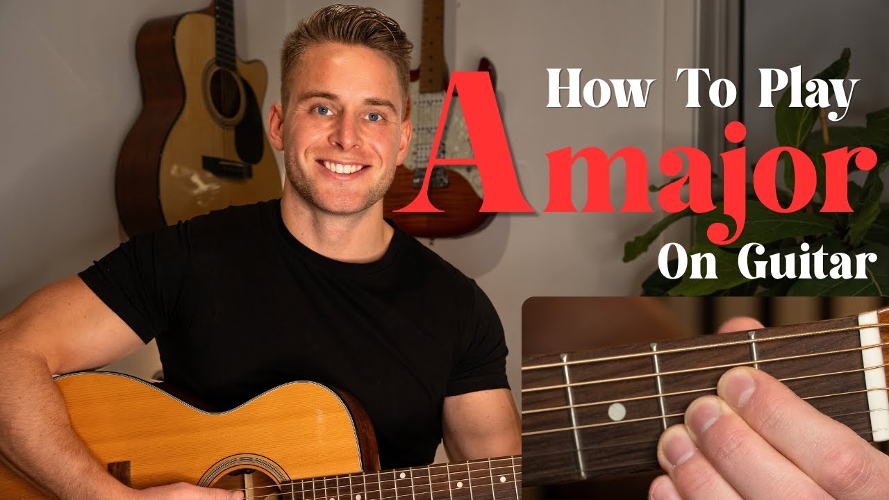 BEST WAYS to play A MAJOR chord on guitar