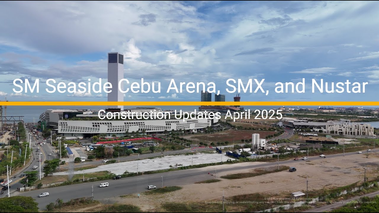 🌟 Cebu's New Icons in 4K: SM Seaside Arena, SMX Convention Center, and Nustar Resort Tour!