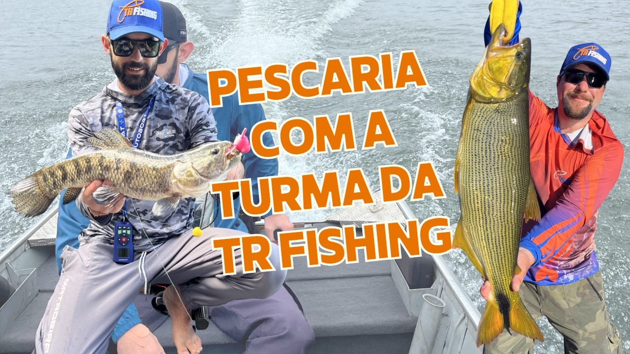 TRA&Iacute;RA E DOURADO NO FOZ DO AREIA #trfishing