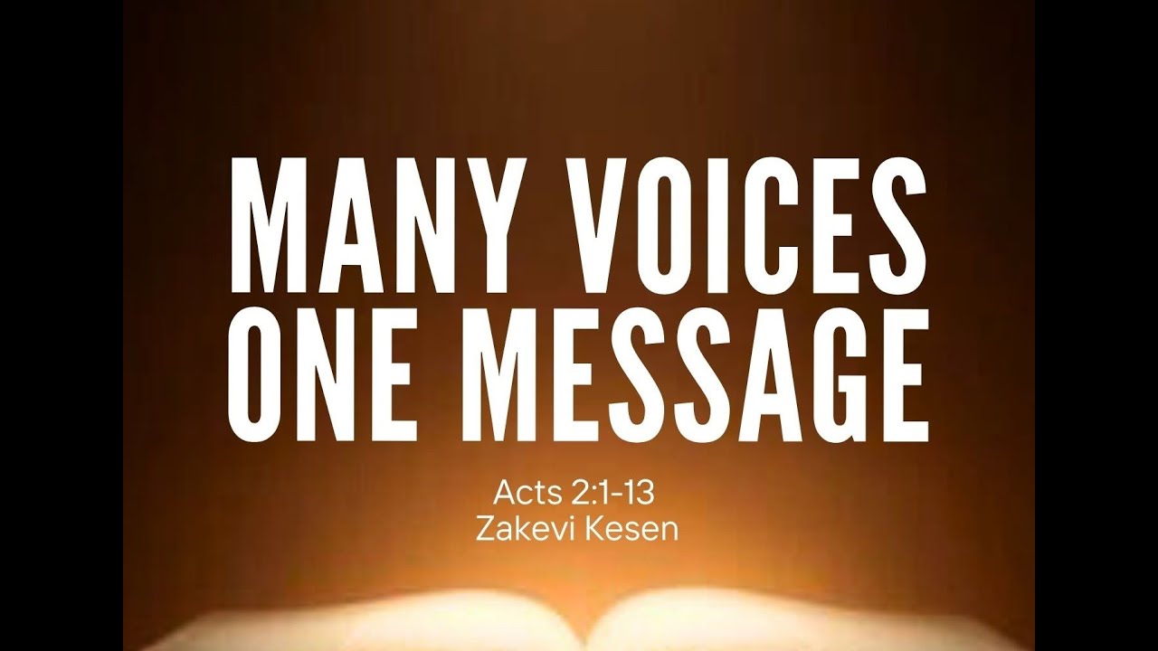 MANY VOICES, ONE MESSAGE | ZAKEVI KESEN  | 15TH FEB, 2026