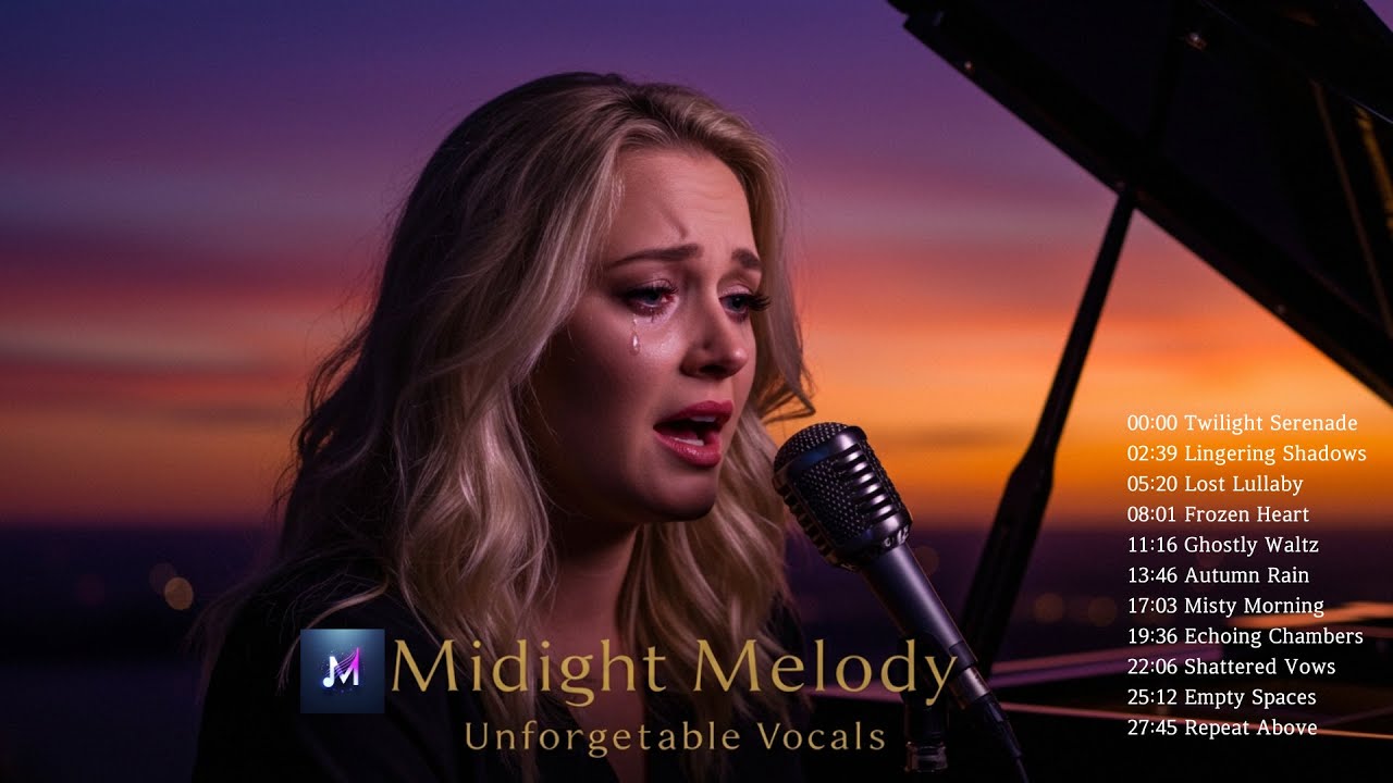 [Playlist] Unforgettable Voice: 10 Haunting Piano Ballads | Emotional Female Vocals