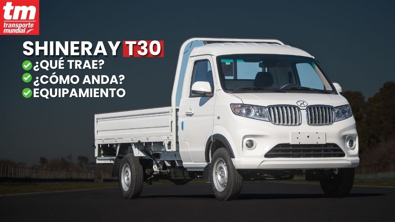 SHINERAY T30 | ¿El minitruck con MEJOR INTERIOR?