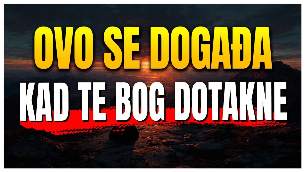 Pet stvari koje se događaju tvome tijelu kada Bog dotakne tvoju dušu