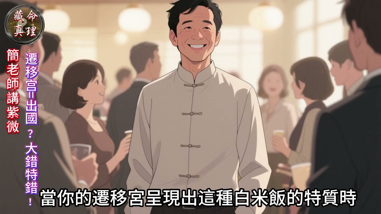 還在問「適不適合出外」？天啊！你以前全學錯了！簡老師邏輯破解：遷移宮 = 出國？ 大錯特錯！遷移宮根本無關距離！