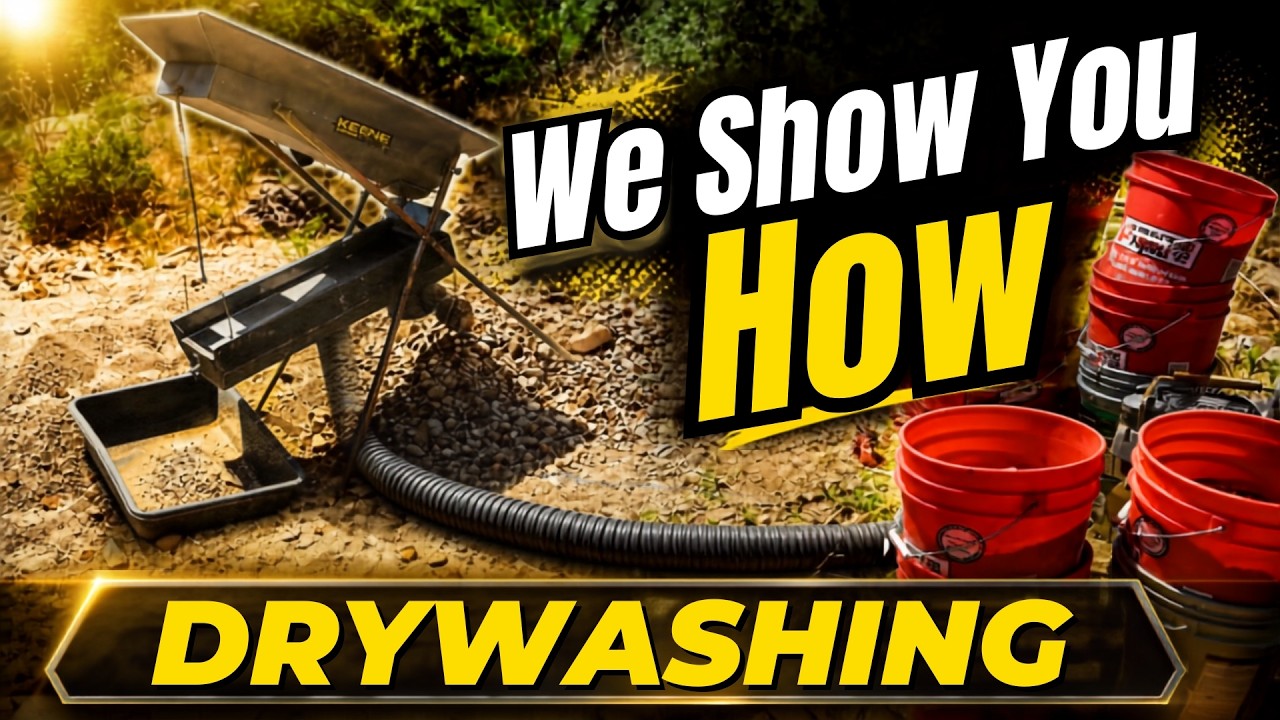 We Found $1,400 of Gold in 2 Days. This Is The Best How To Dry Washing Video on YouTube