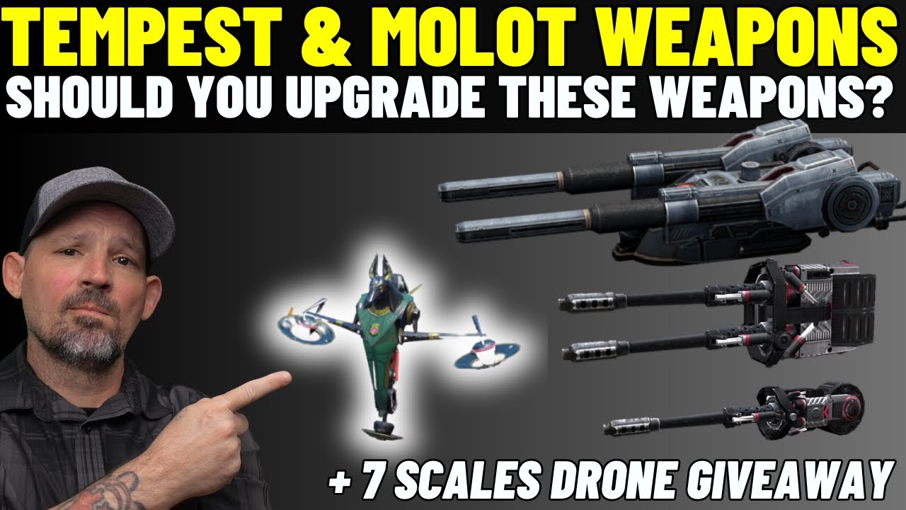 Tempest and Molot Review | + Weekly Giveaway | Scales Drone Giveaway War Robots