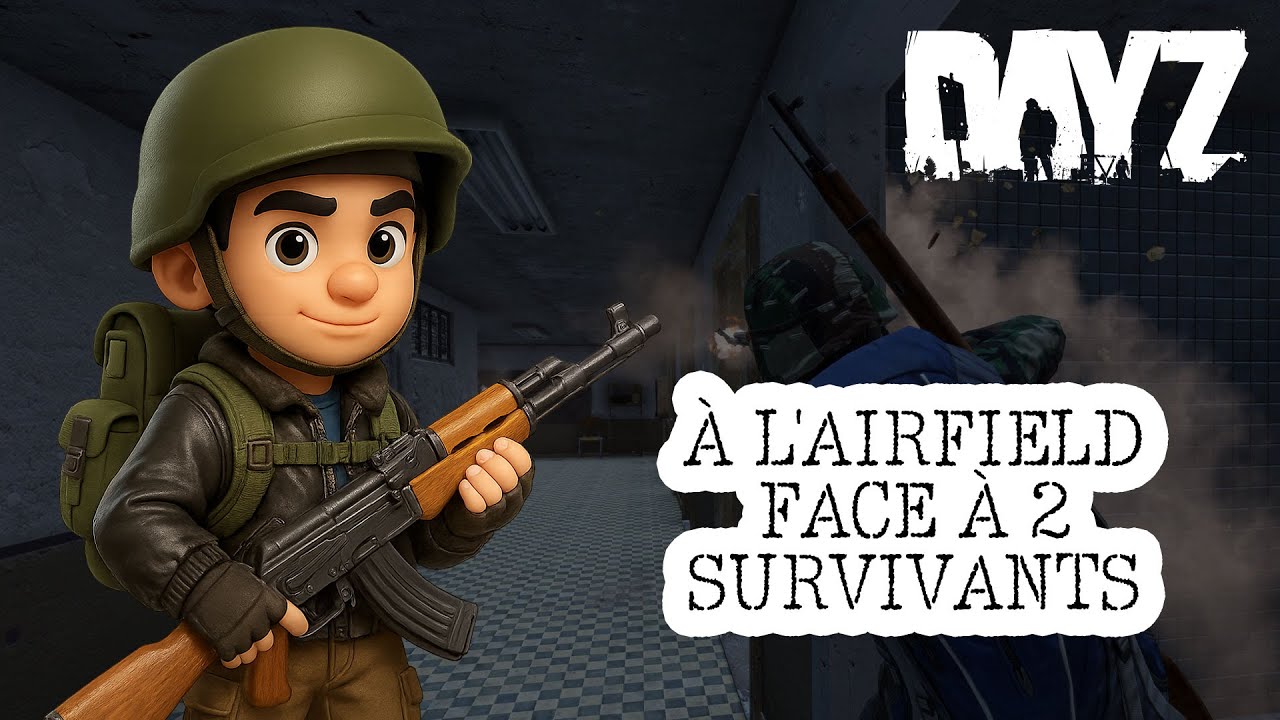 Aventure DayZ #2 | À L'AIRFIELD FACE À 2 SURVIVANTS