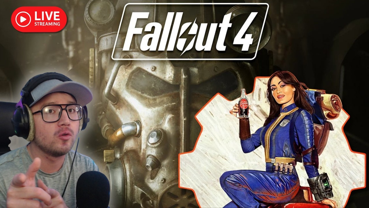 Late Night Fallout 4 Stream☢️ | Questing + Yapping in the Wasteland | Returning to Fallout 4!
