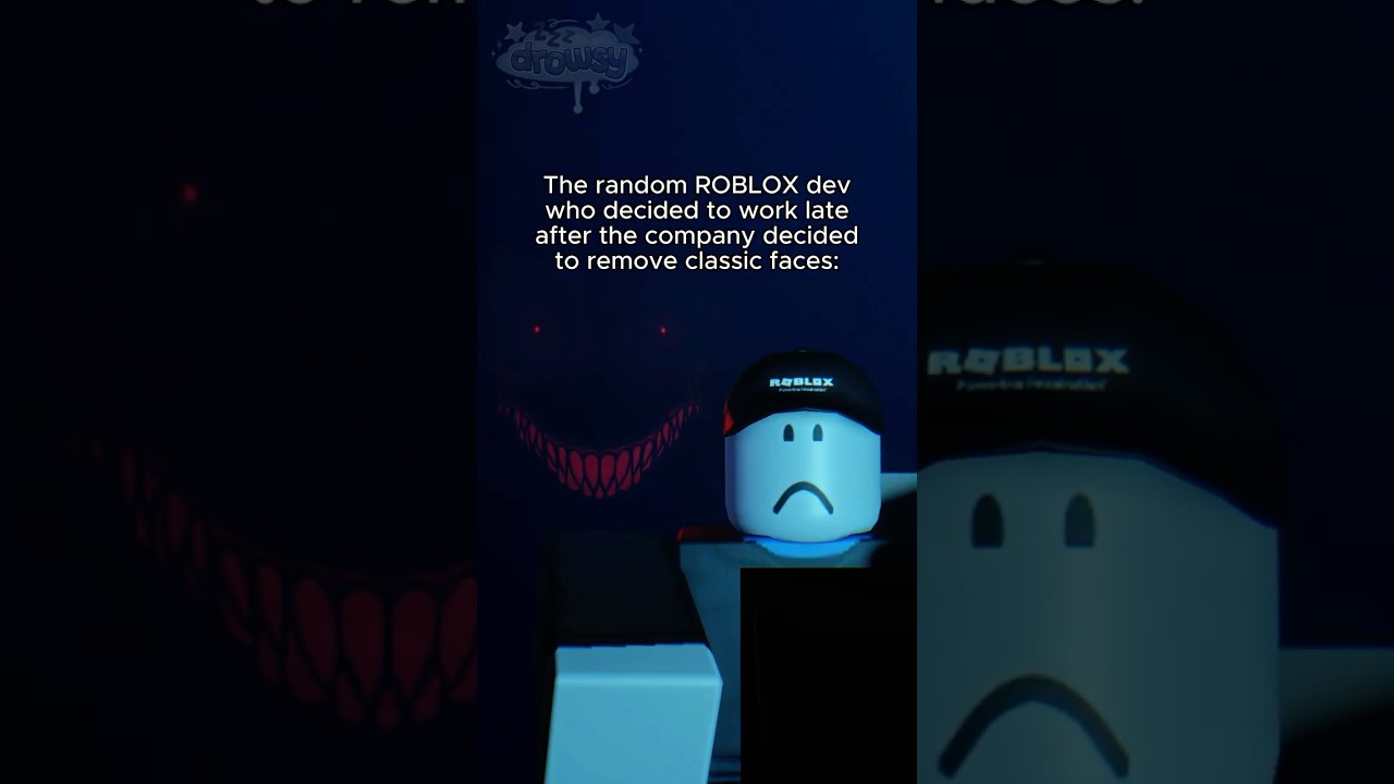 roblox removing classic faces is straight STUPID #roblox #shorts #roblox #robloxmemes #robloxshorts