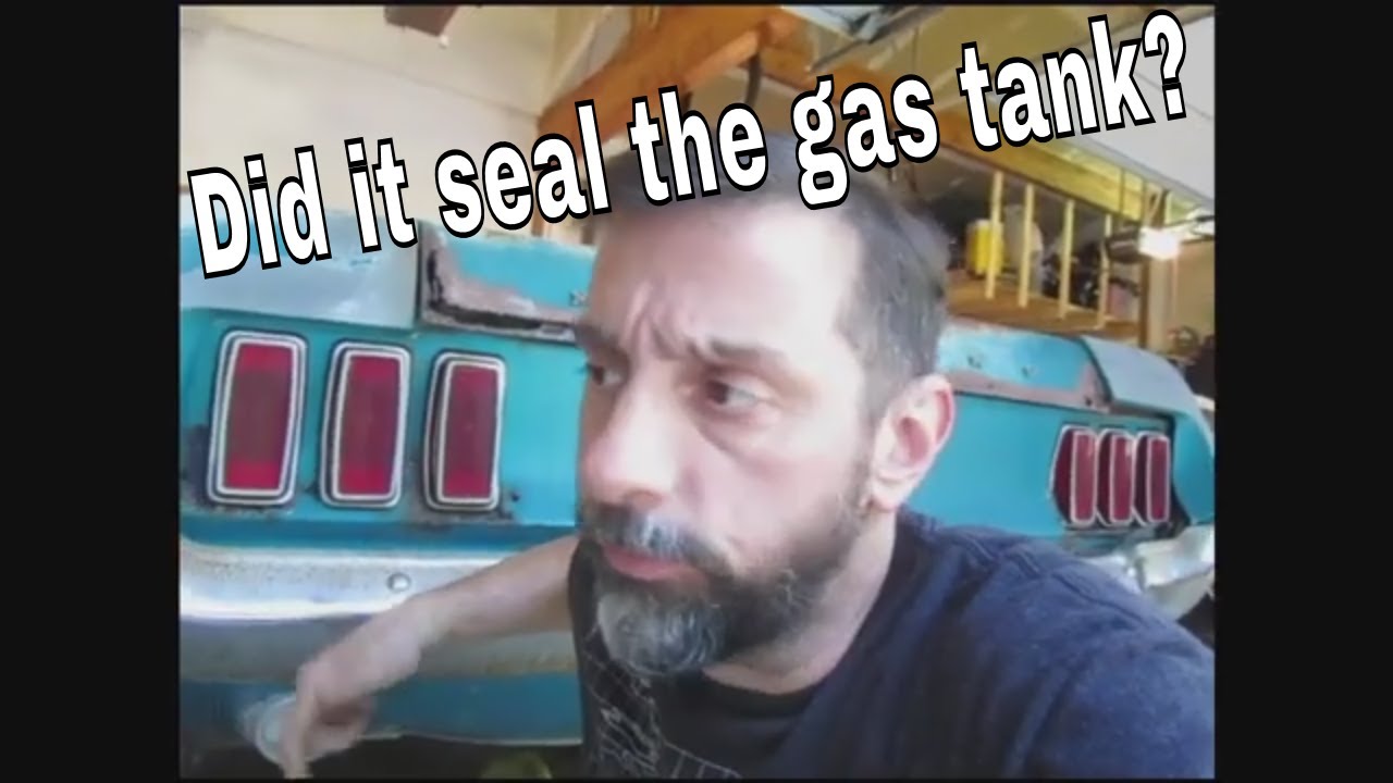 J-B Weld SteelStik - Will it seal my 1969 Mach 1 fuel tank?