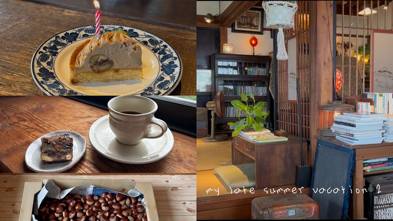 【vlog】私の遅い夏休みin山梨②/山梨の美味しいものを紹介/食欲の秋を山梨でめいいっぱい堪能🌰