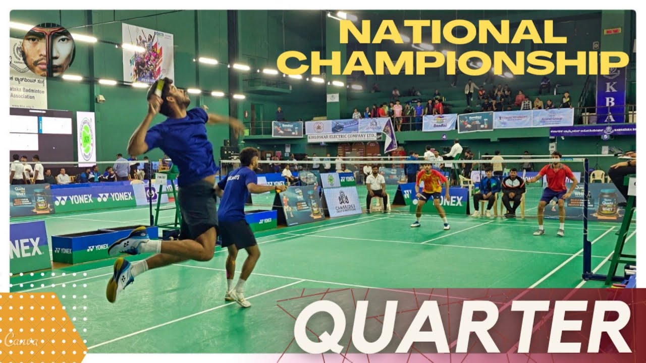 PRUTHVI ROY/SAI PRATEEK VS SANSKAR/SHRIVASTAVA:YONEXSUNRISE ALL INDIA SENIOR CHAMPIONSHIP 2024