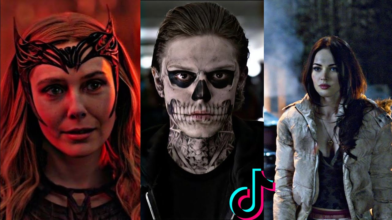 Compilation edits by TikTok, marvel, euphoria, ahs, Evan peters, scarlet witch,