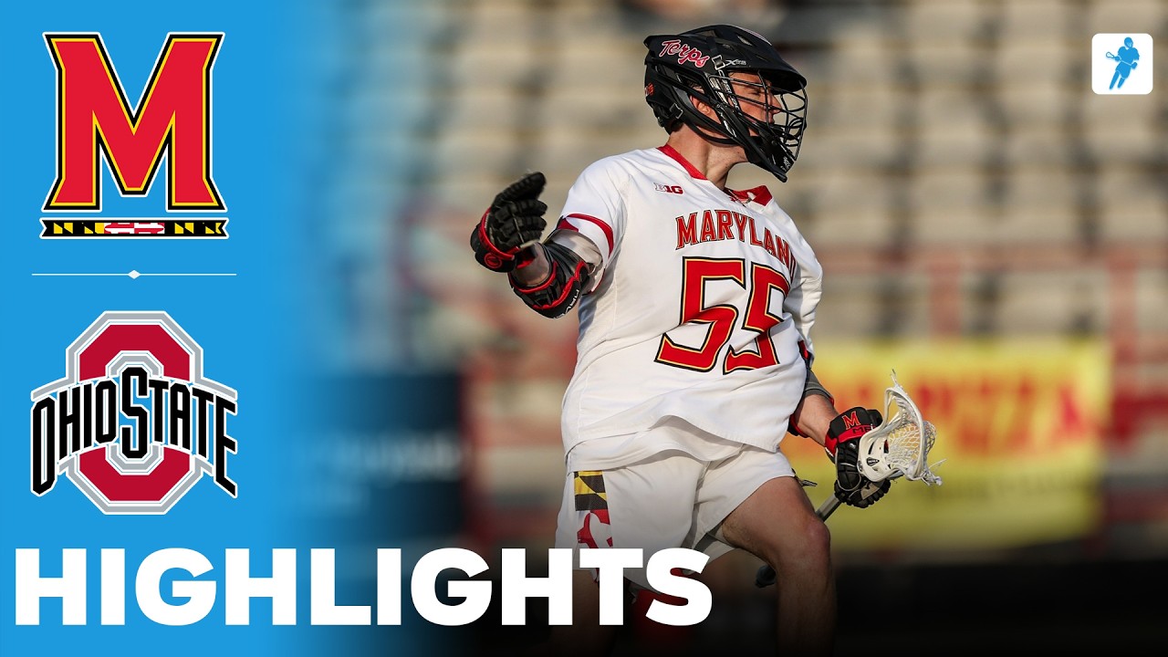 Maryland vs Ohio State | NCAA College Lacrosse | Highlights - April 04, 2026
