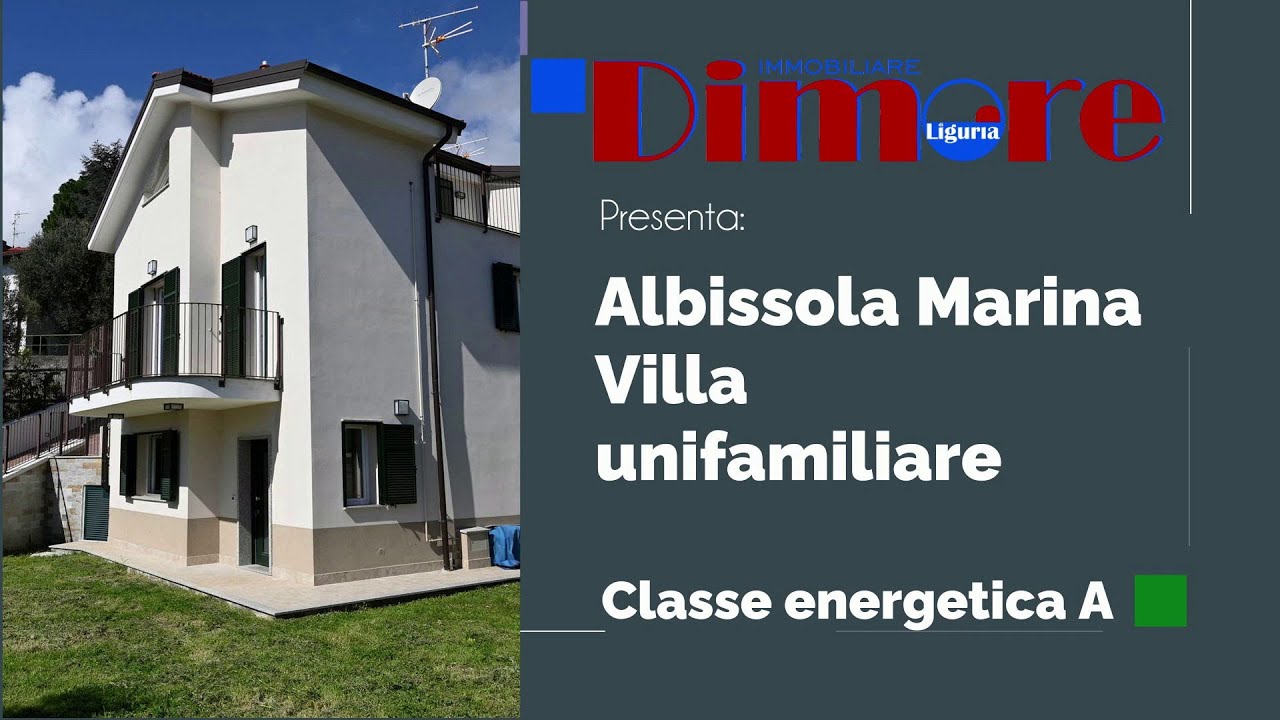Dimore di Liguria ad Albissola Marina: villa con vista mare di nuova costruzione (virtual staging)