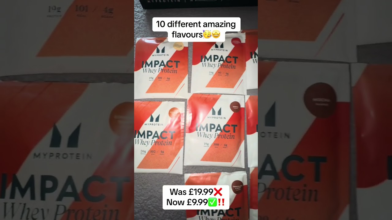 Discover new amazing flavours with great value #myprotein #weekendsale