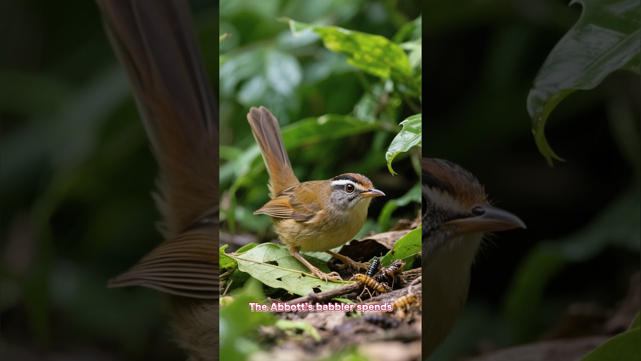 Abbott&rsquo;s babbler! #shorts