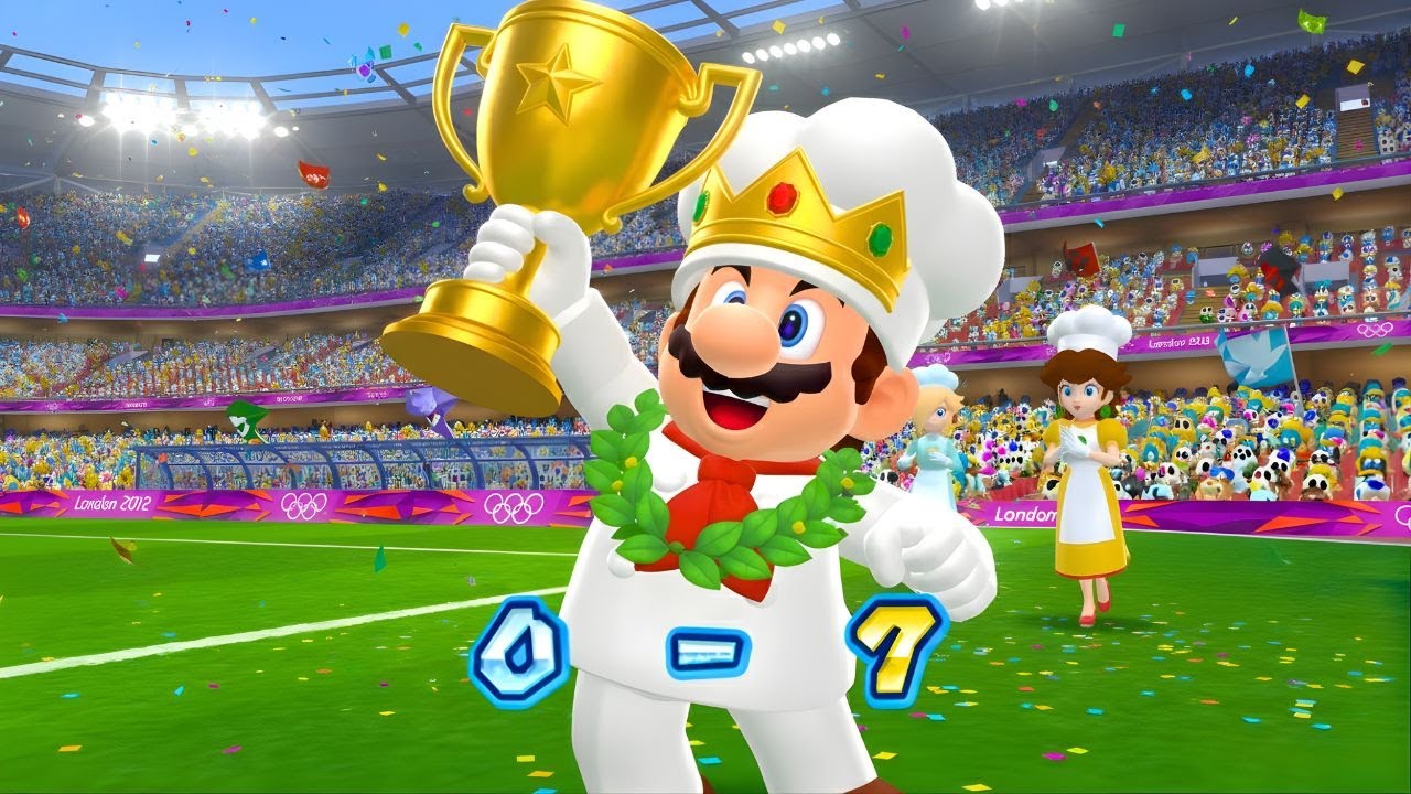 Chef Mario Team Is TOO STRONG?! 😱 Peach & Daisy DOMINATE | Tokyo 2012 Football