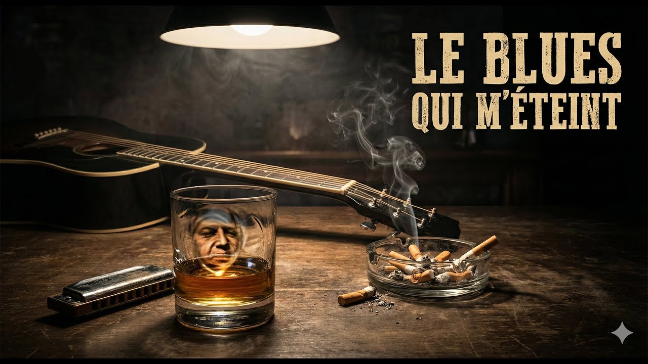 Ma Guitare est ma Muse - French Deep Blues (Slide Guitar & Harmonica)