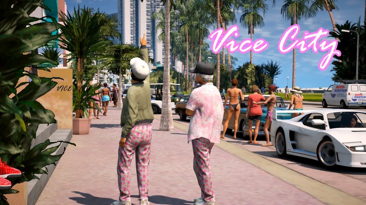 How to Install Vice City Map In GTA V with RealLife Traffic And Peds