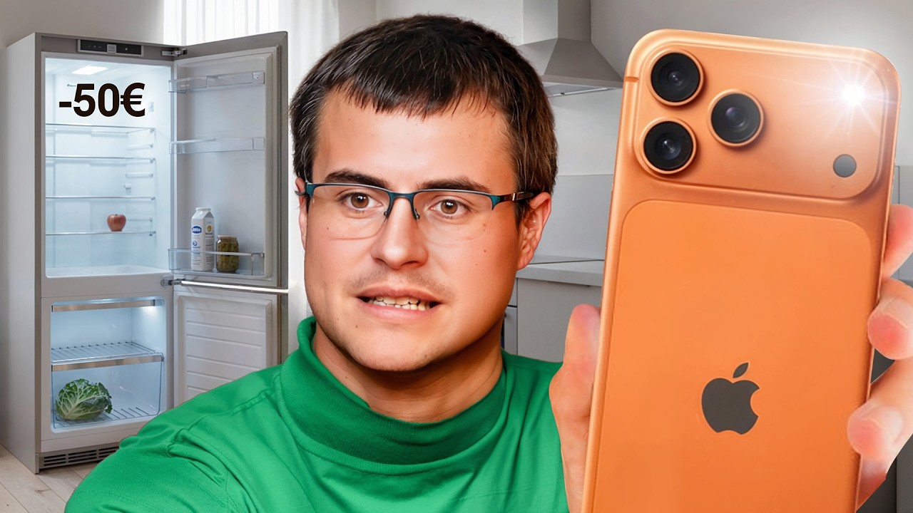 La mitad de España llega a fin de mes con 50€… ¿y tiene iPhone 17?