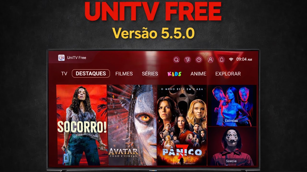 🔥UNITV FREE 5.5.0 Atualizou! Melhor Qualidade e Corre&ccedil;&otilde;es Importantes