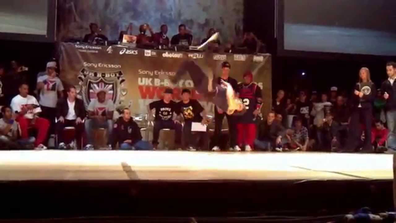 B Boy Cico attempts Guinness World Records at the Sony Ericsson B Boy Championship World Finals