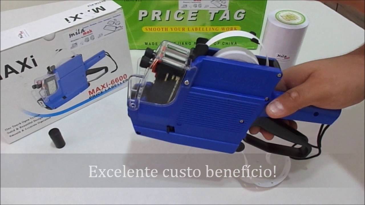 Etiquetadora MX 6600 - Máquina de etiquetar preços