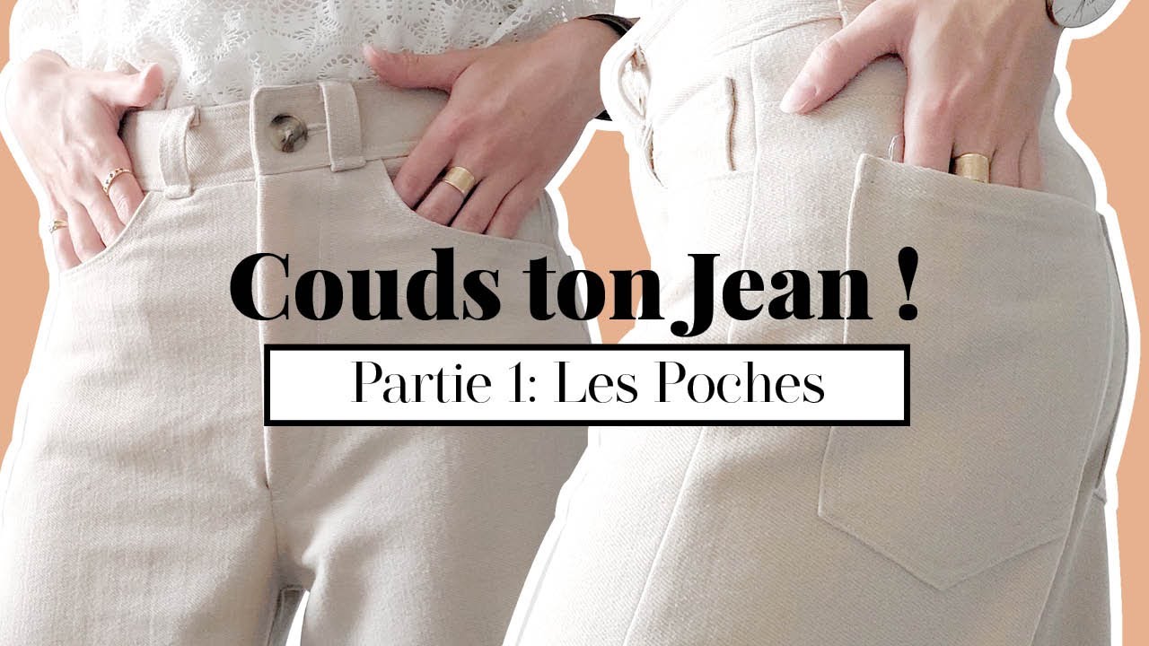 Comment Coudre un Jean ? // Partie 1: Les Poches // Tutoriel Couture Pantalon // Babette Fibre Mood