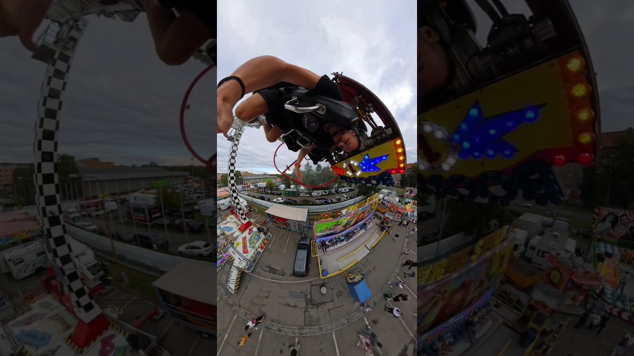 Booster Speed ​​​​4G аттракцион во время вождения #booster #attractionhunter #ярмарка #шоумен #in...