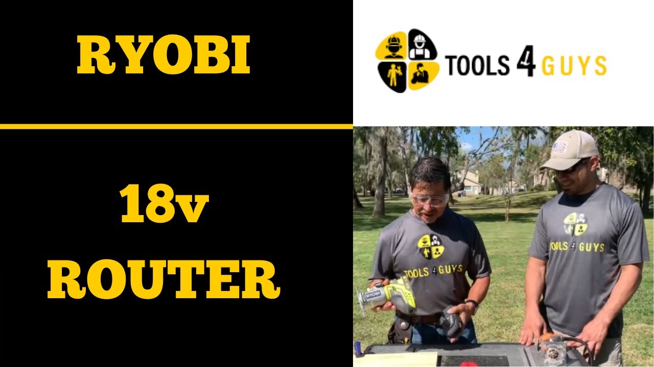 Ryobi 18v Router