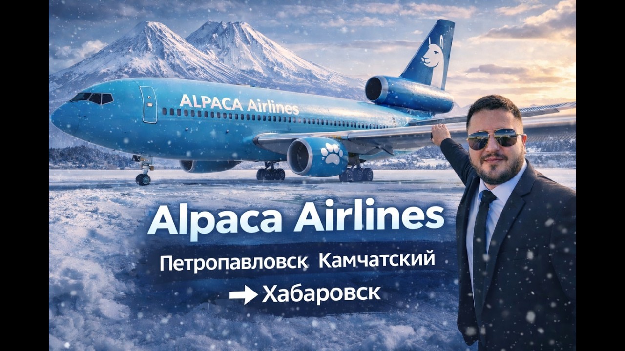 [Alpaca Airlines] [Петропавловск Камчатский-Хабаровск]  [MD-11]  [VATSIM]