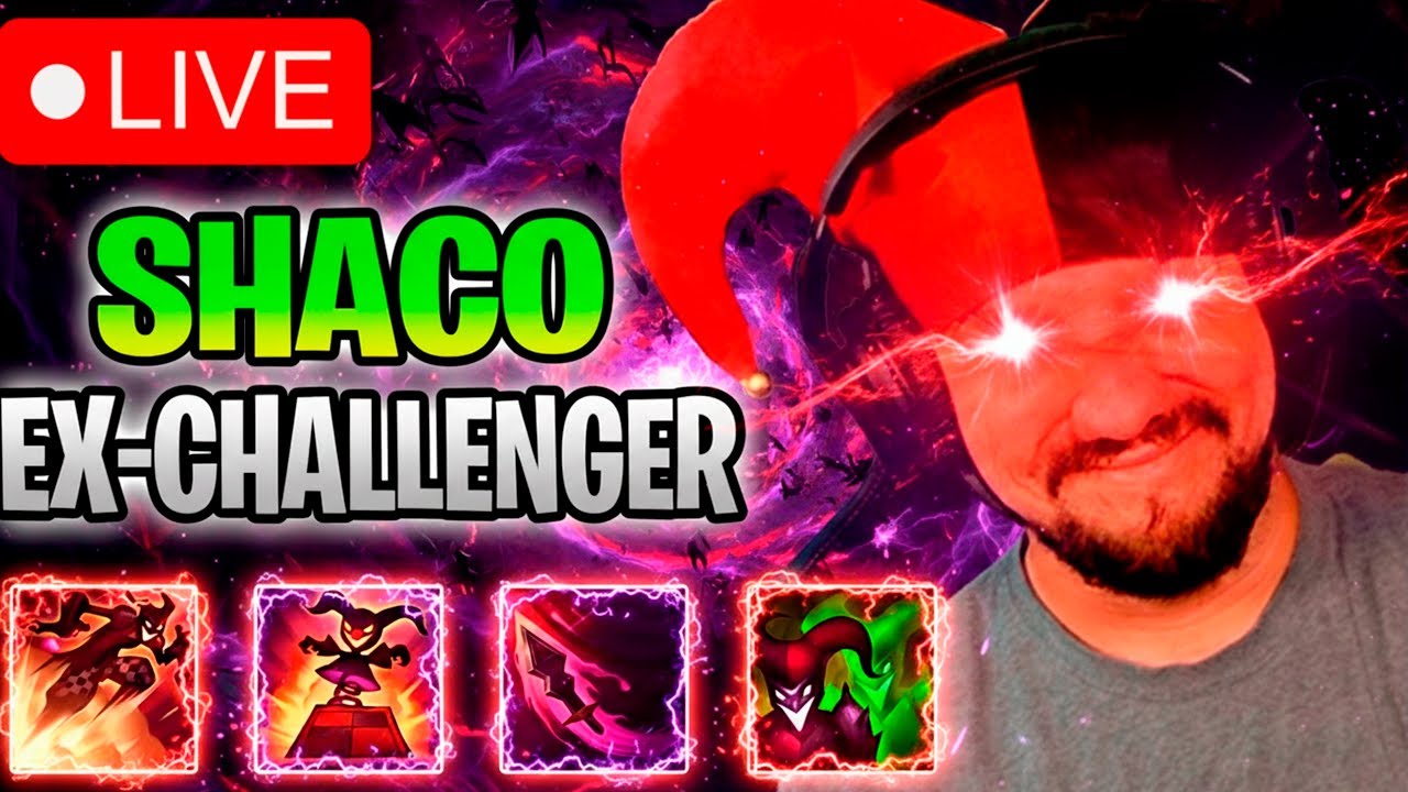 NUEVA SEASON HORA DE ADAPTARNOS CON SHACO 🗣️🗣️🗣️ | OTP SHACO PEAK CHALLENGER LAN