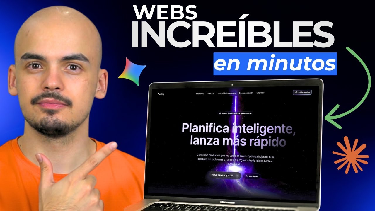 C&oacute;mo Crear Web en Minutos con IA (Tutorial de Gemini 3 + Vibe Coding)