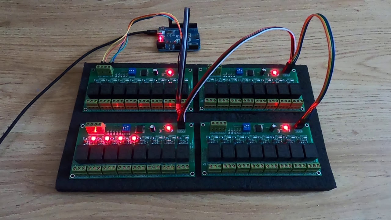 8 Channel I2C Relay Multichannel Wiring and Controlling Arduino Raspberry