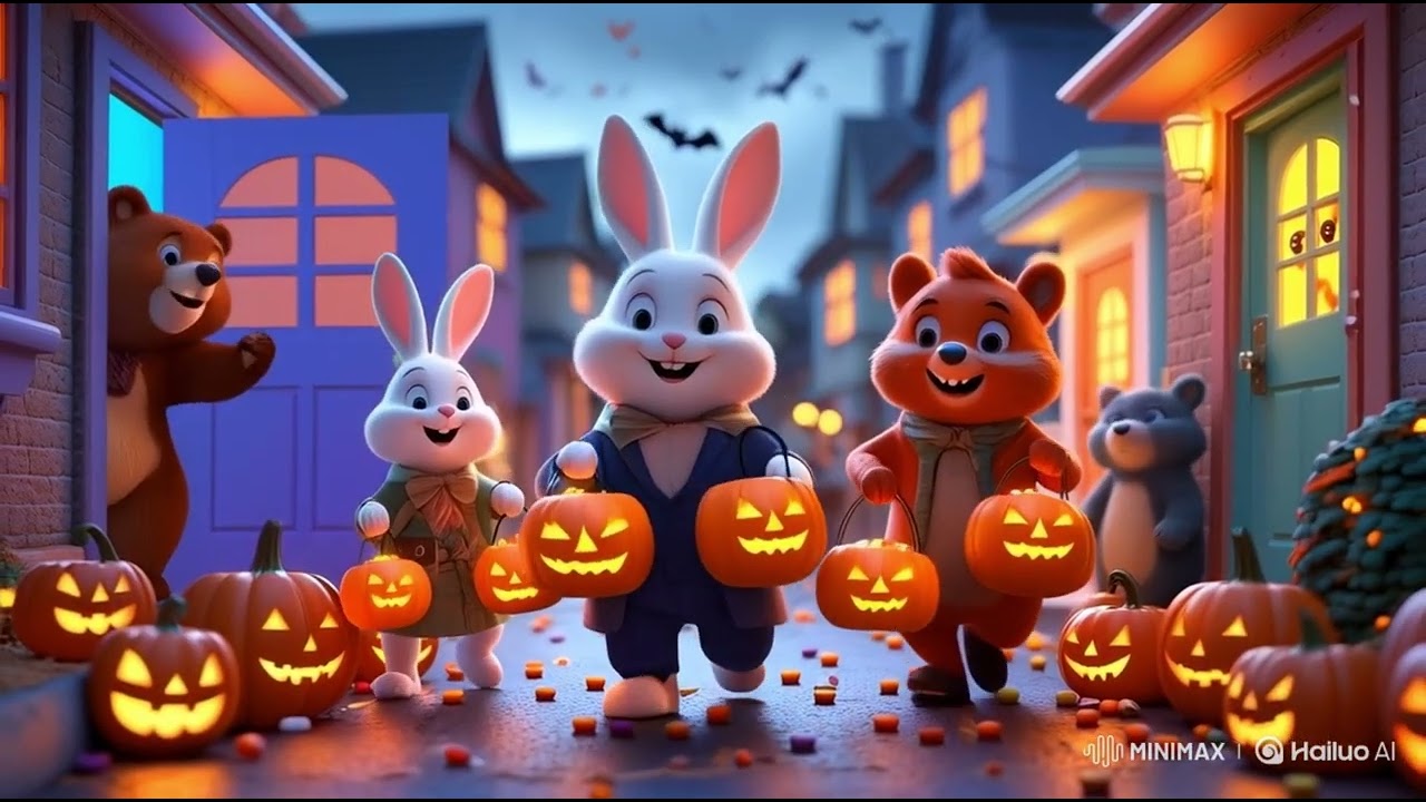 &ldquo;Benny&rsquo;s Halloween Party Night!&rdquo;#halloweenkids#nurseryrhymes #bennysong#songsforkids 