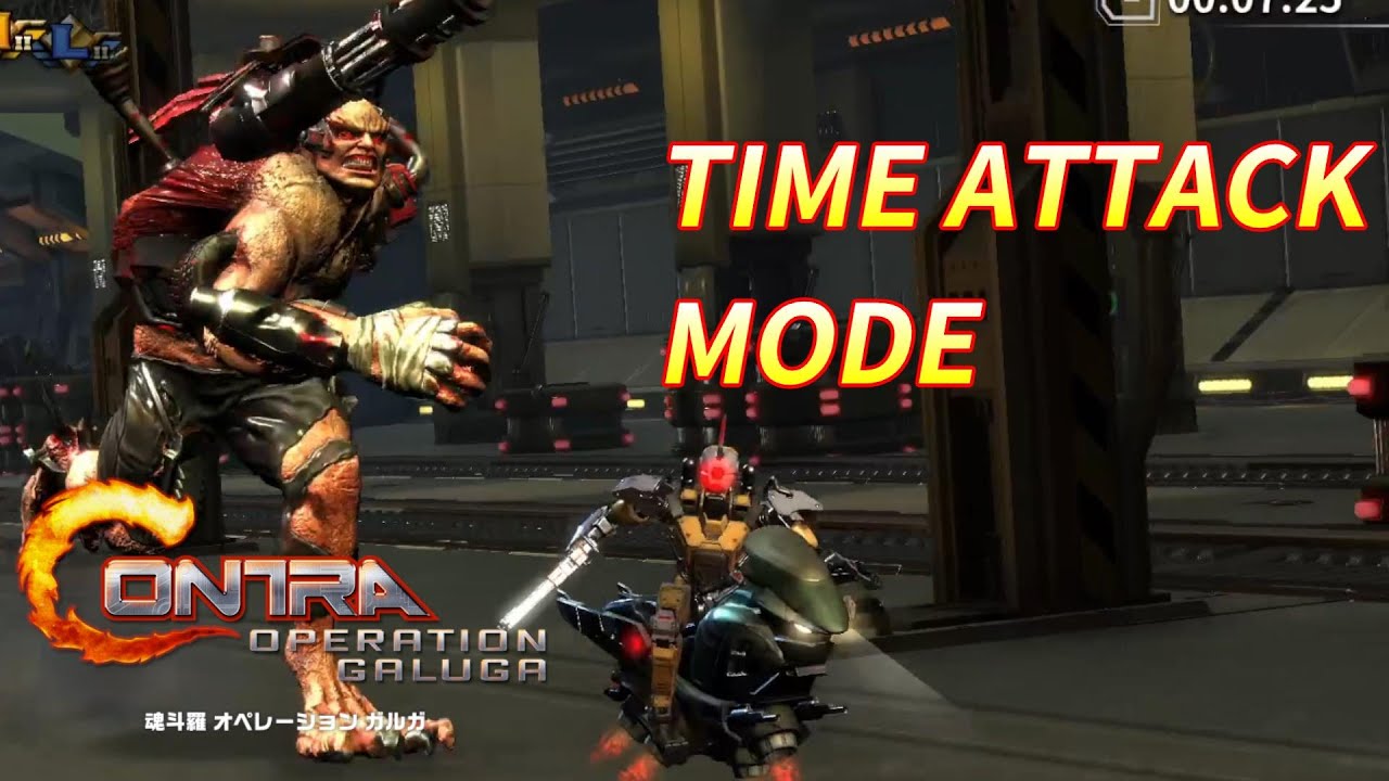 魂斗羅　オペレーションガルガ　タイムアタックモード　ブラウニー　36:53 / Contra operation galuga TIME ATTACK MODE Browny 36:53