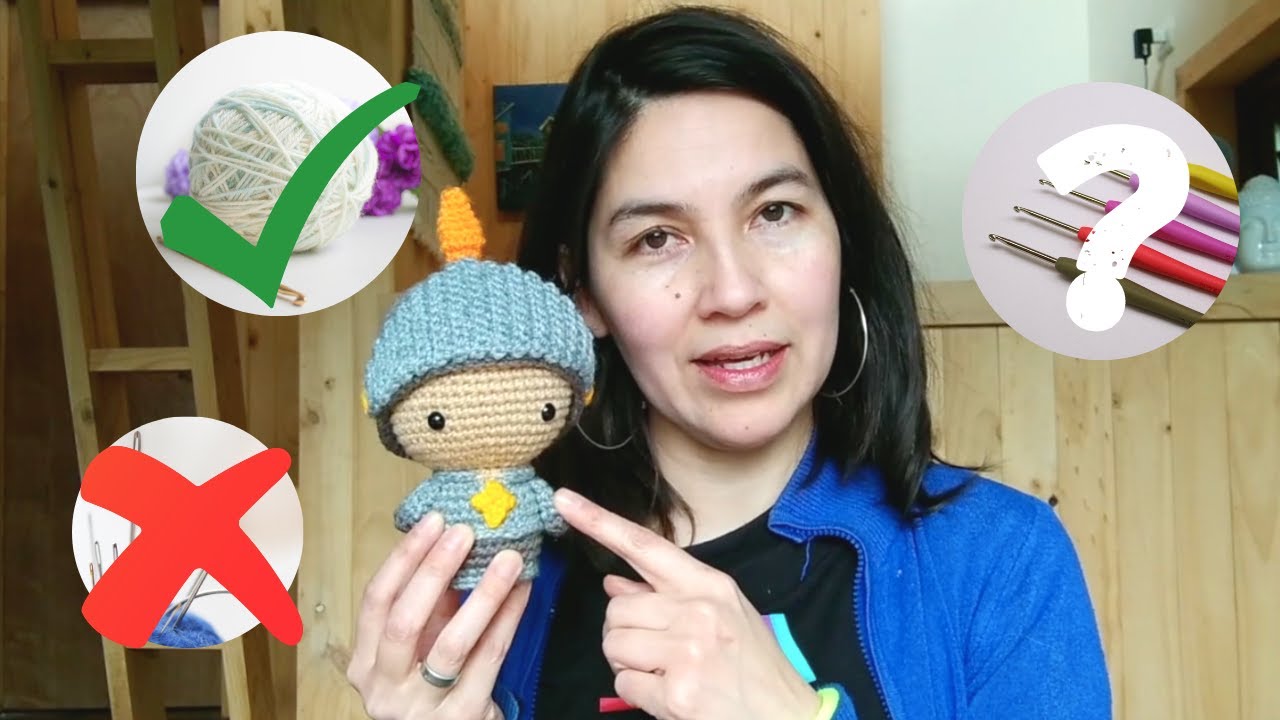 4 Materiales Fundamentales para Comenzar a Tejer Amigurumis (Y 3 Materiales Opcionales!!)