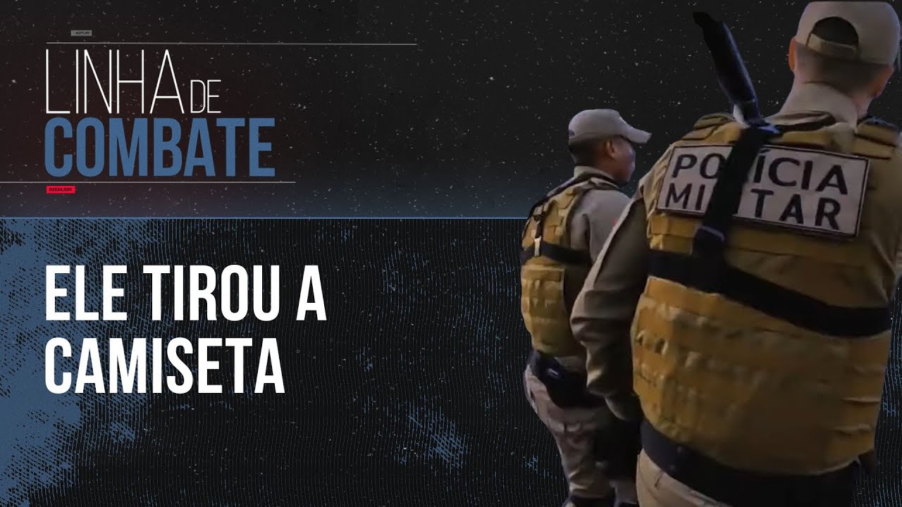PM PERSEGUE BANDIDO A PÉ, DE CARRO E ATÉ DE HELICÓPTERO