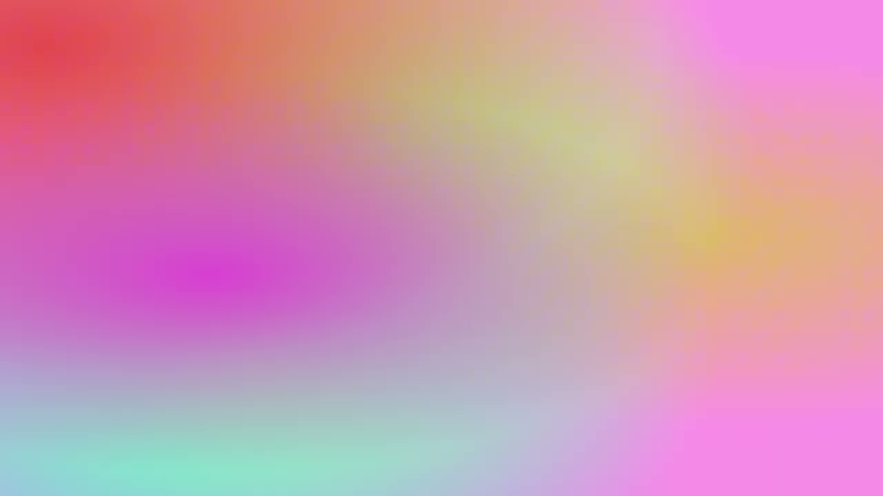 Aesthetic Yellow & Pink Gradient Screen | 1 Hour Relaxing Background